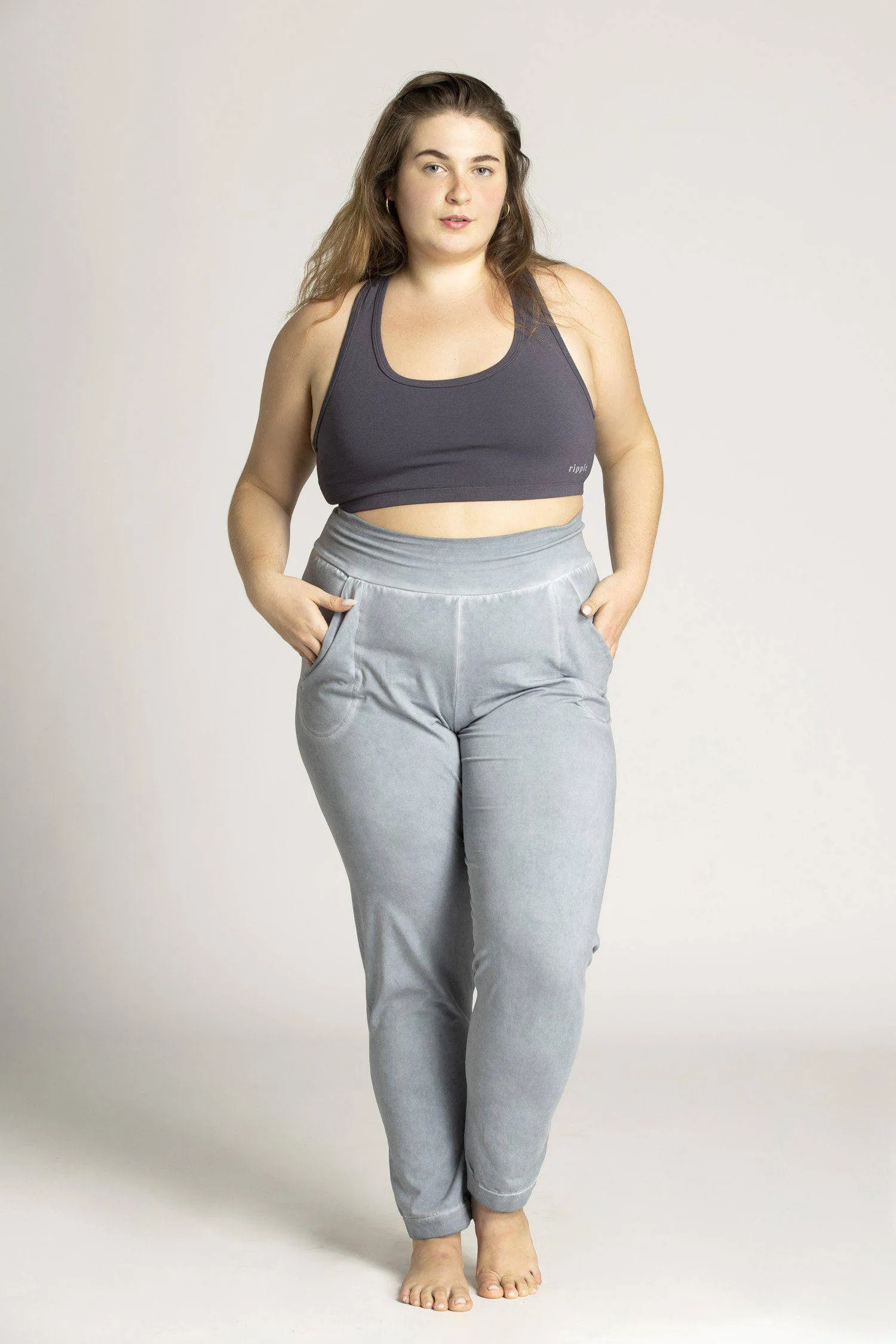 I'mPerfect Stonewash Unisex Slouchy Yoga Pants 25%off