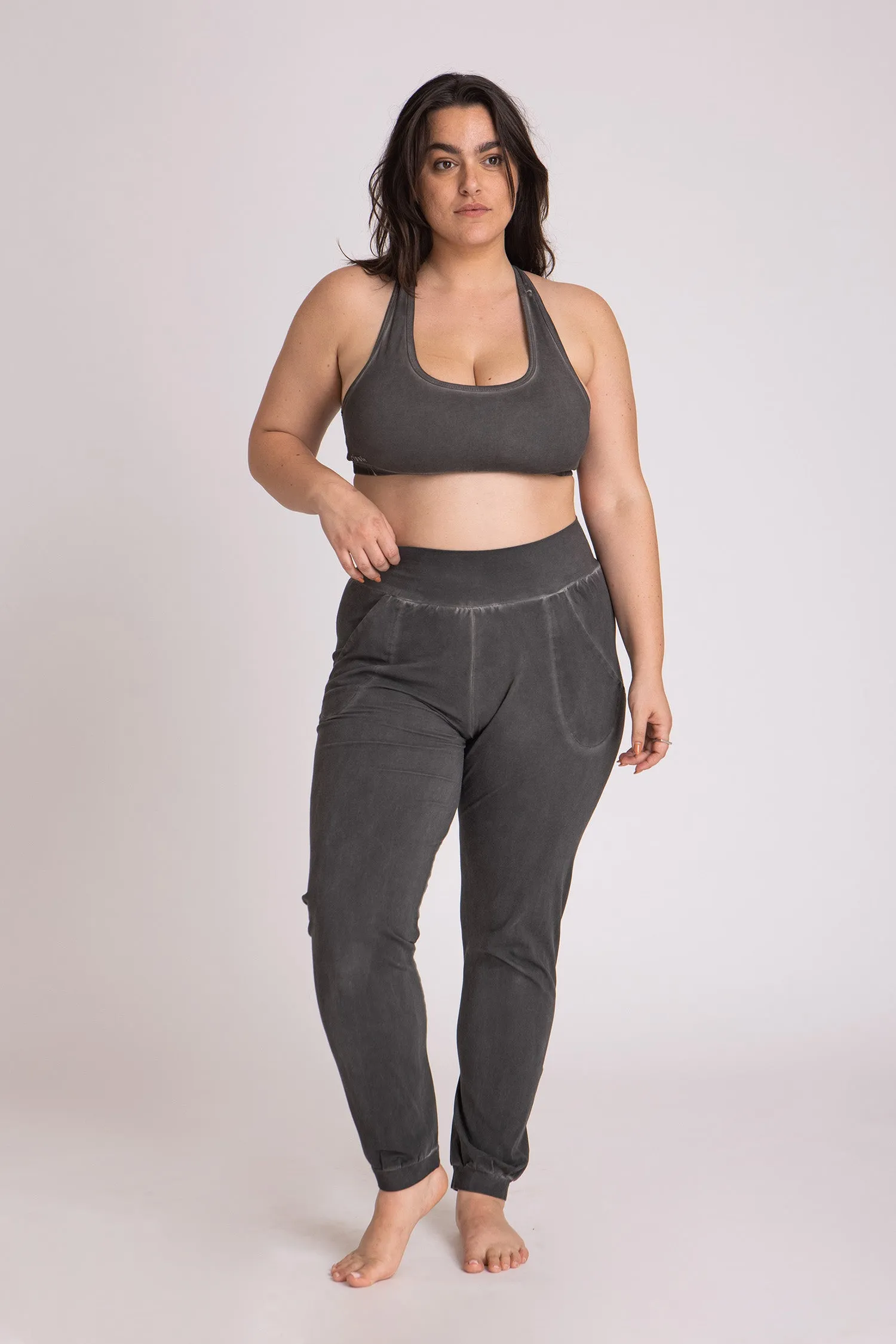 I'mPerfect Stonewash Unisex Slouchy Yoga Pants 25%off