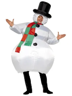 Inflatable Snowman Costume - Buy Online Only