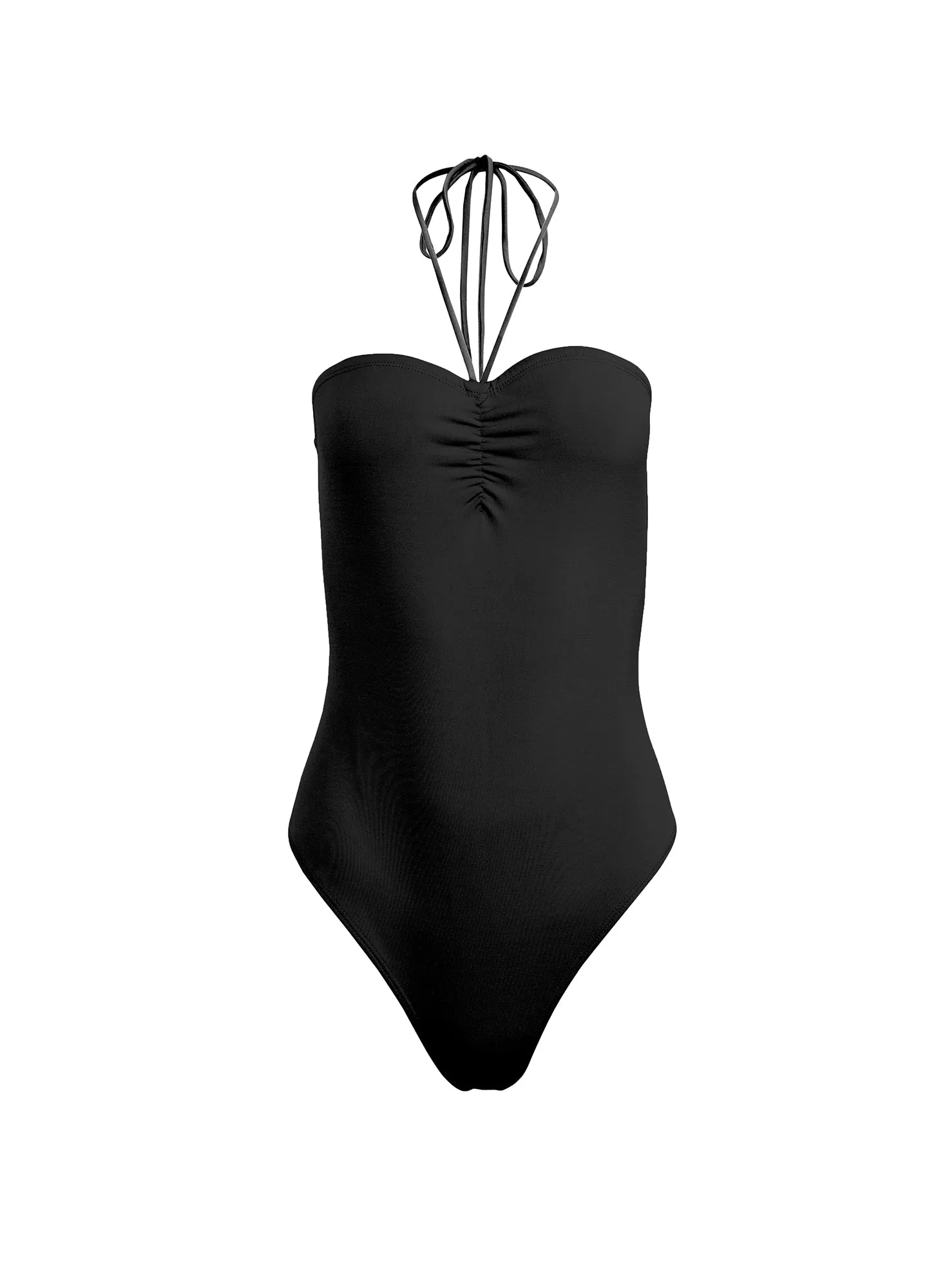 Jersey Halter Neck Bodysuit