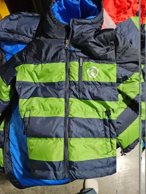 Kids Ralph Lauren Polo Sports Down Jacket Navy/Green(Free Shipping)