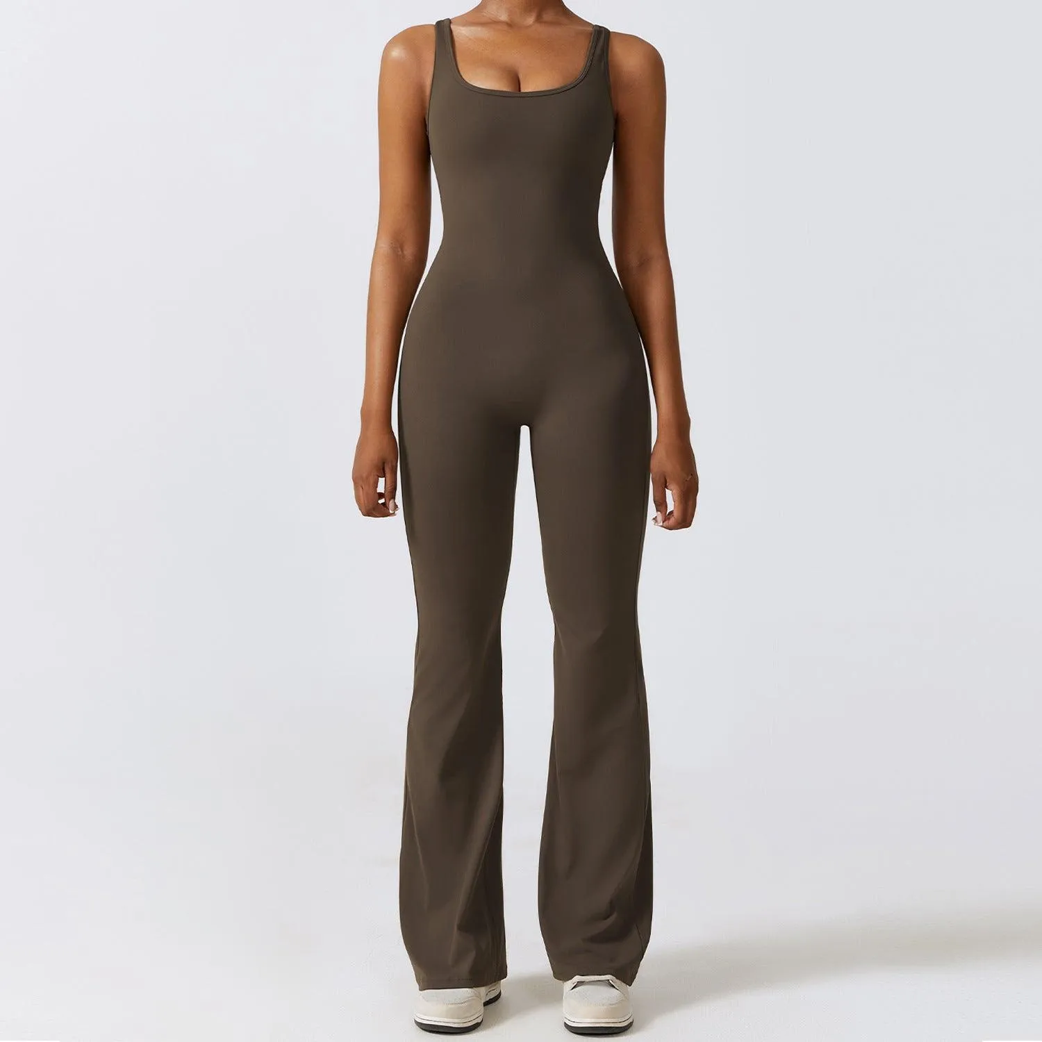 Limitless Flared V-sculpt Jumpsuit