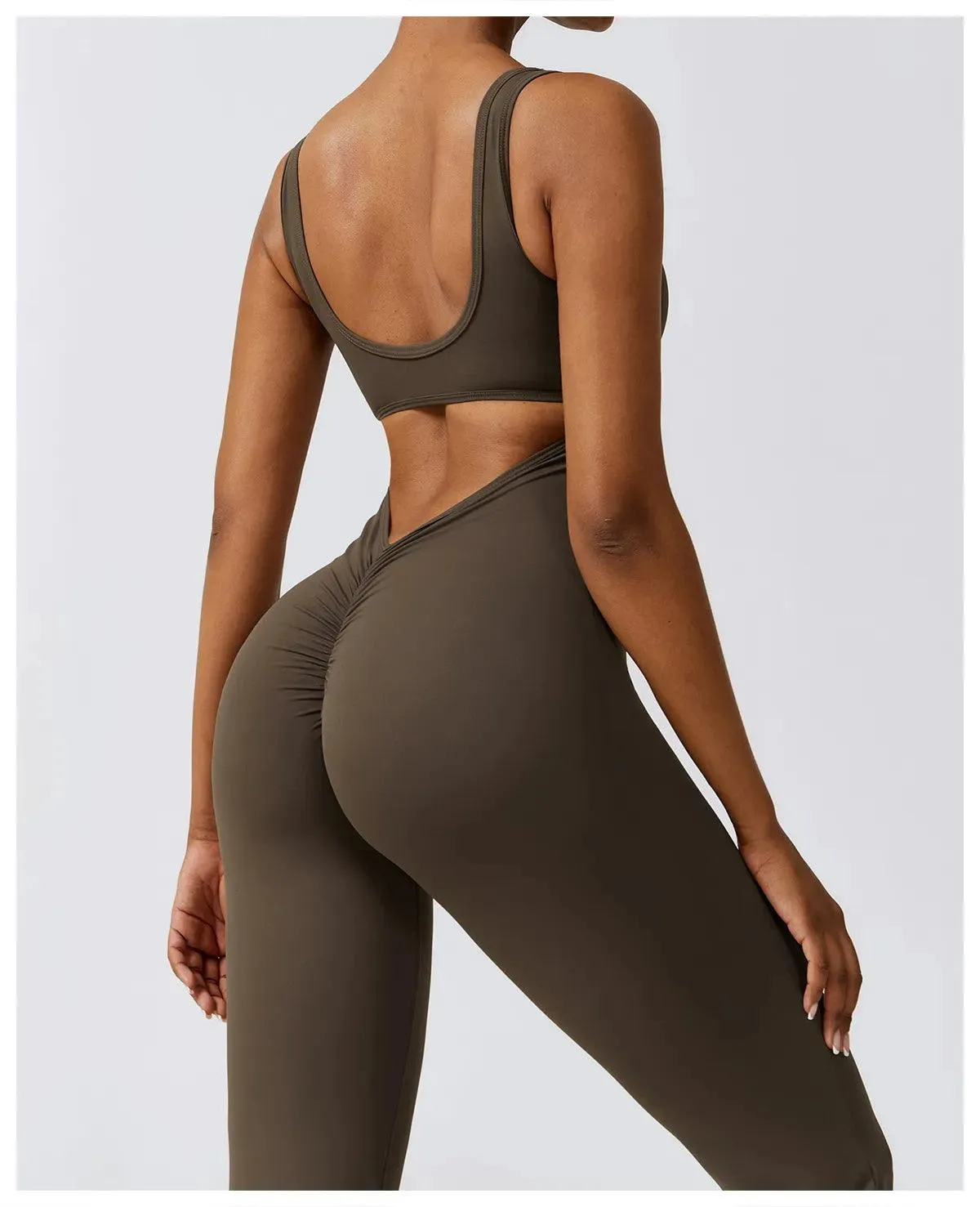 Limitless Flared V-sculpt Jumpsuit