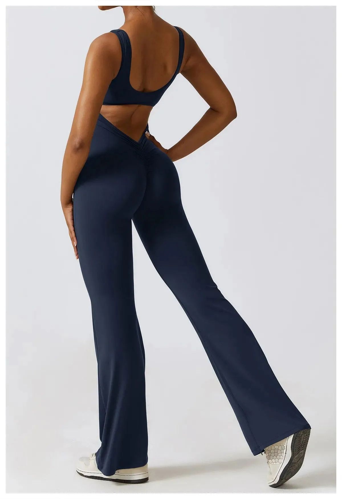 Limitless Flared V-sculpt Jumpsuit