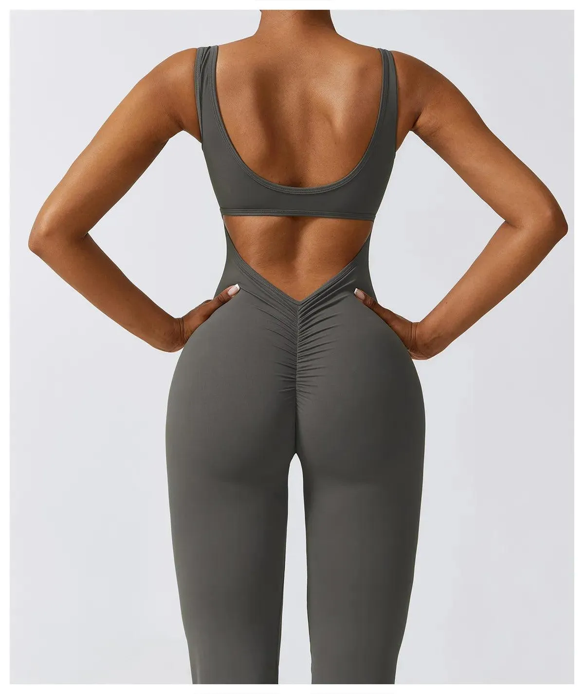 Limitless Flared V-sculpt Jumpsuit