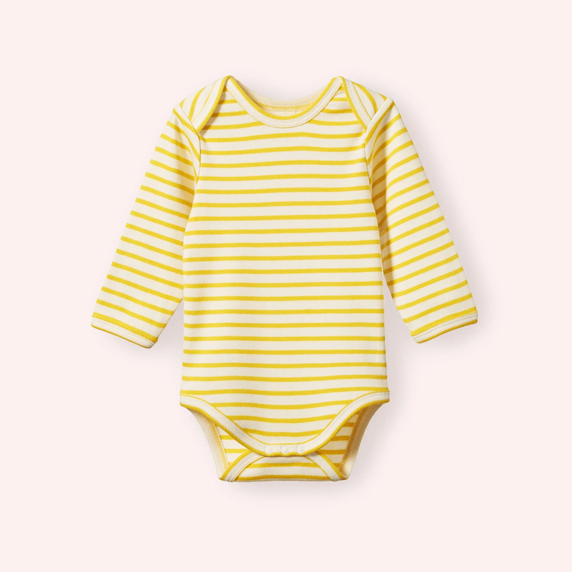 Long Sleeve Bodysuit - Sunburst Sailor Stripe