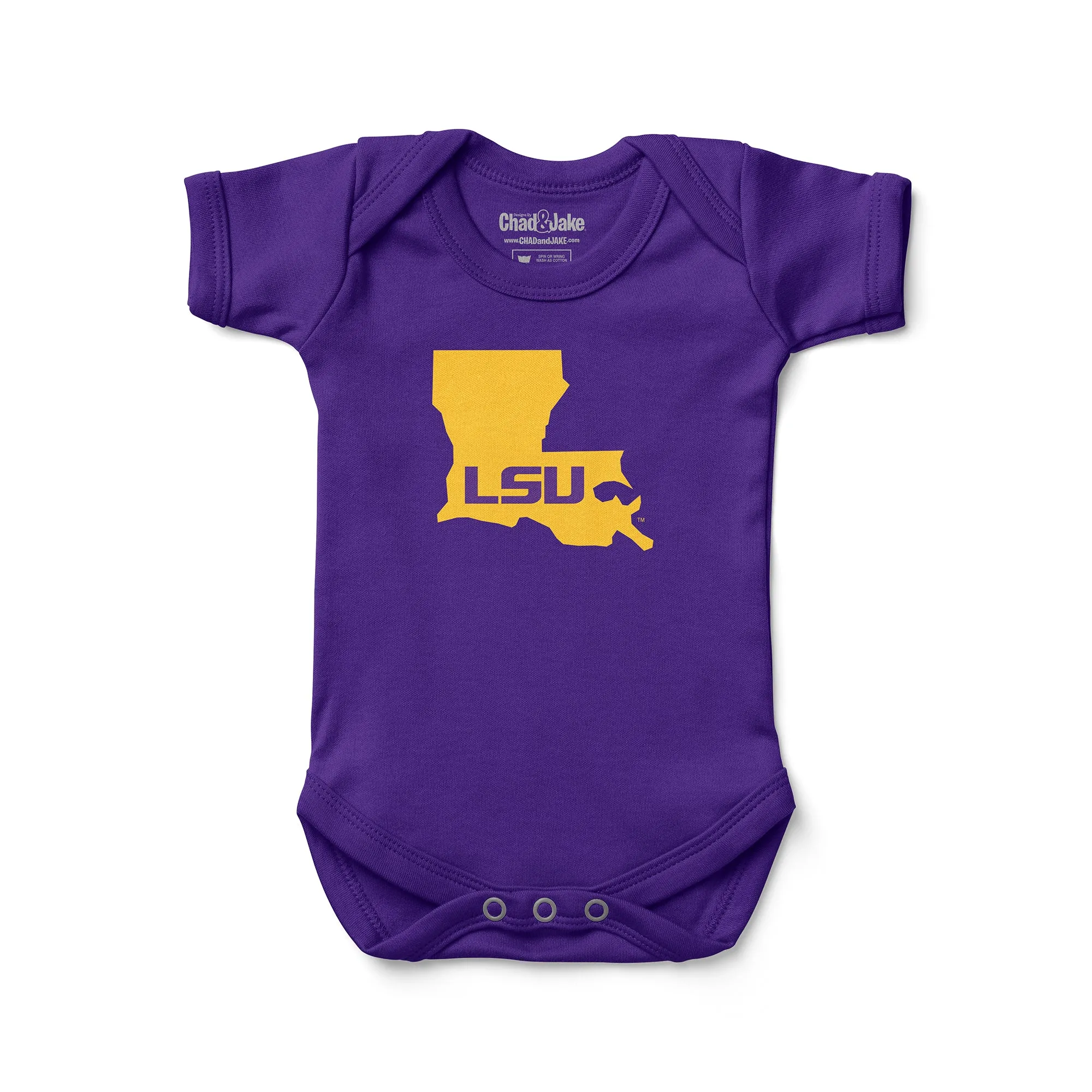 LSU Tigers State Bodysuit