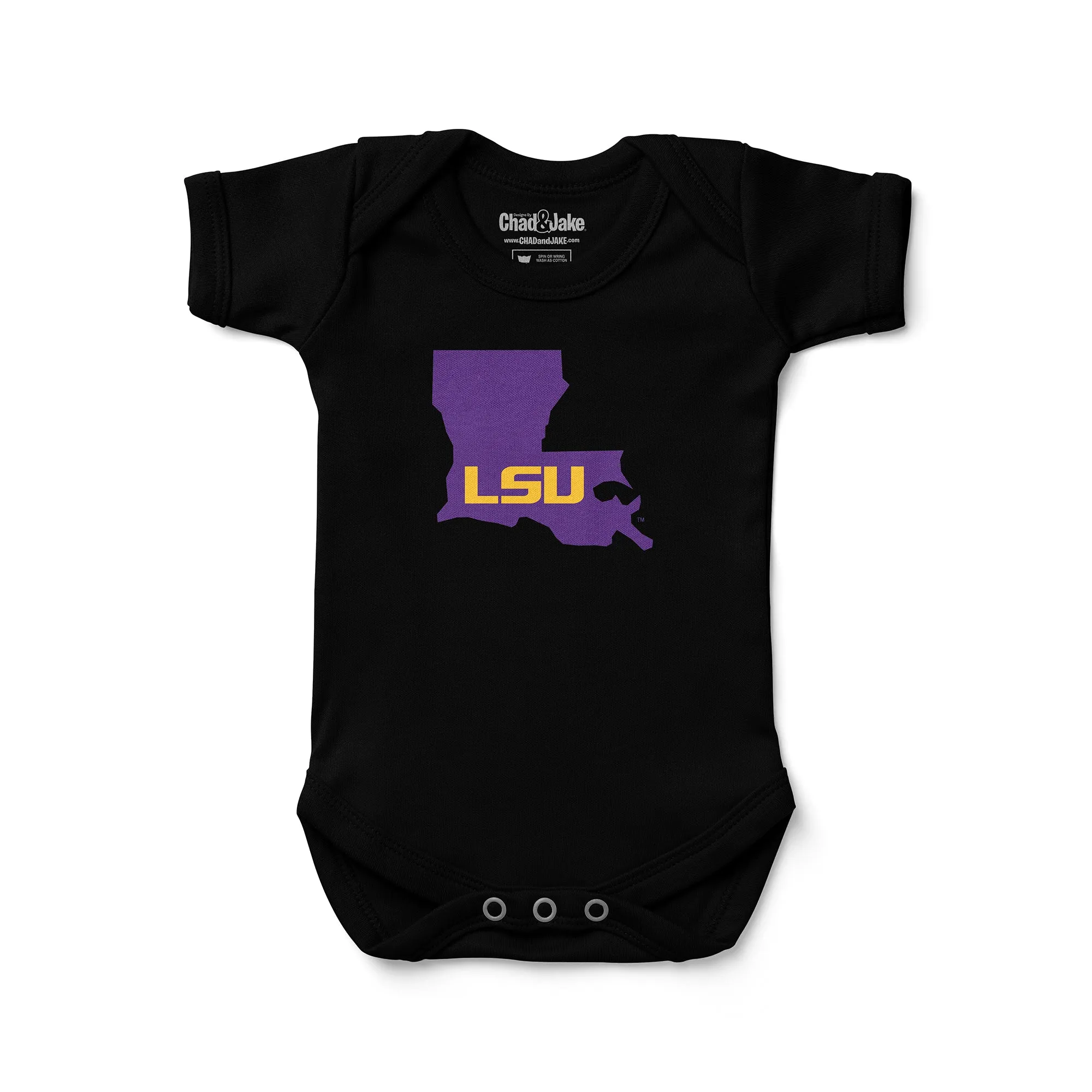 LSU Tigers State Bodysuit