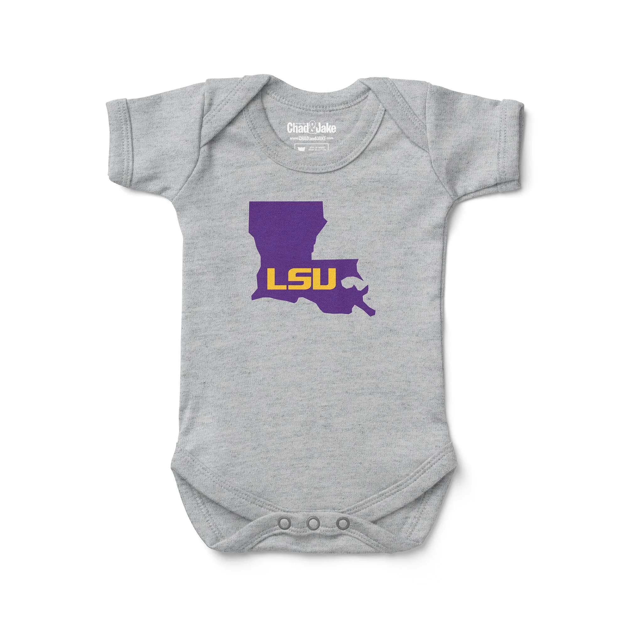 LSU Tigers State Bodysuit