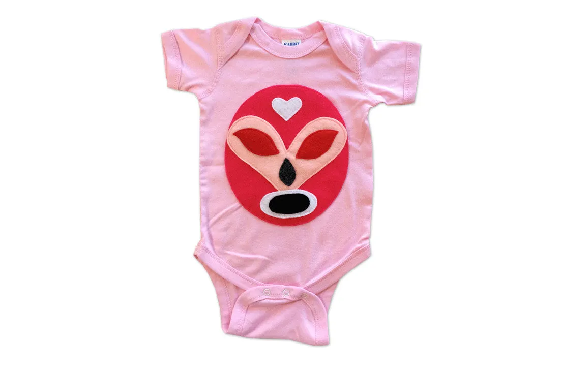 Luchador Rosa - Pink Mexican Wrestler - Onesie