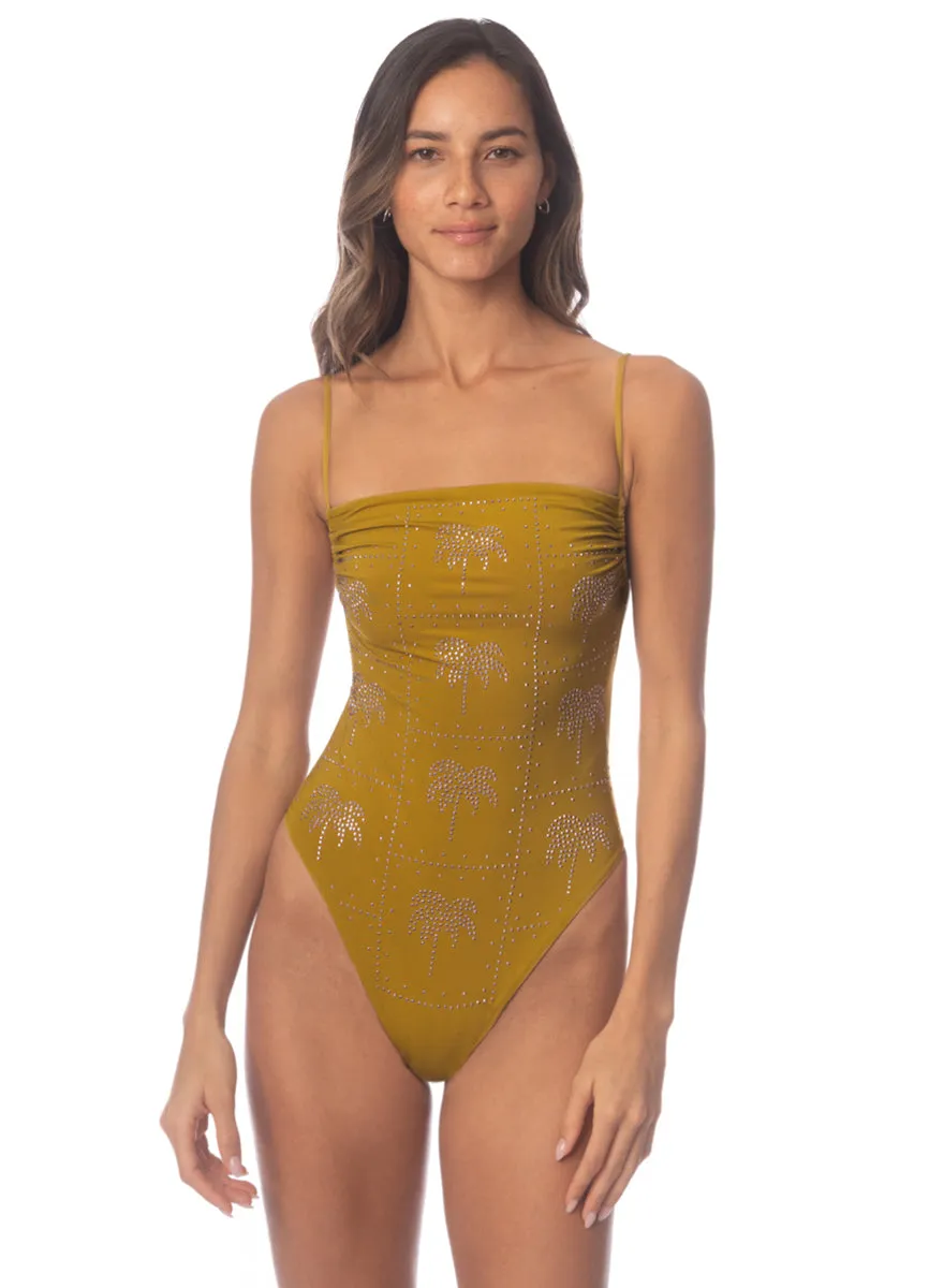 Maaji Olive Palmetto Brittany Classic One Piece