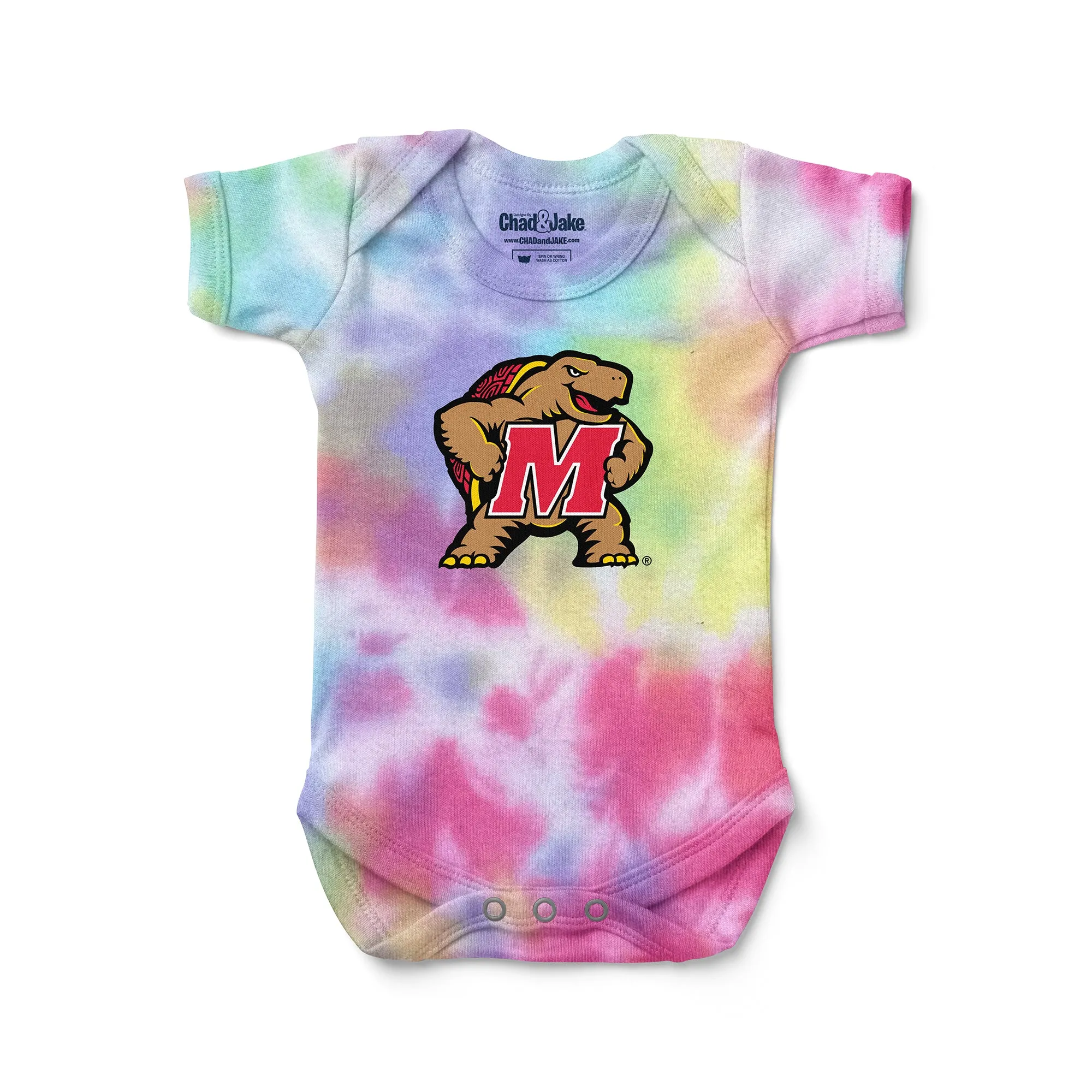 Maryland Terrapins Mascot Tie Dye Bodysuit