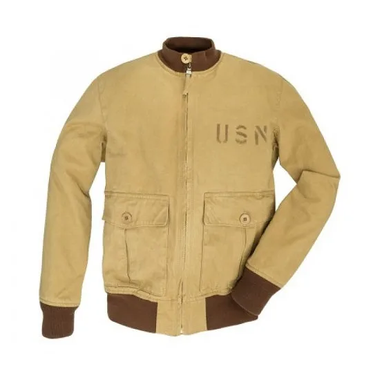 Men’s US Navy Aviator Bomber Jacket