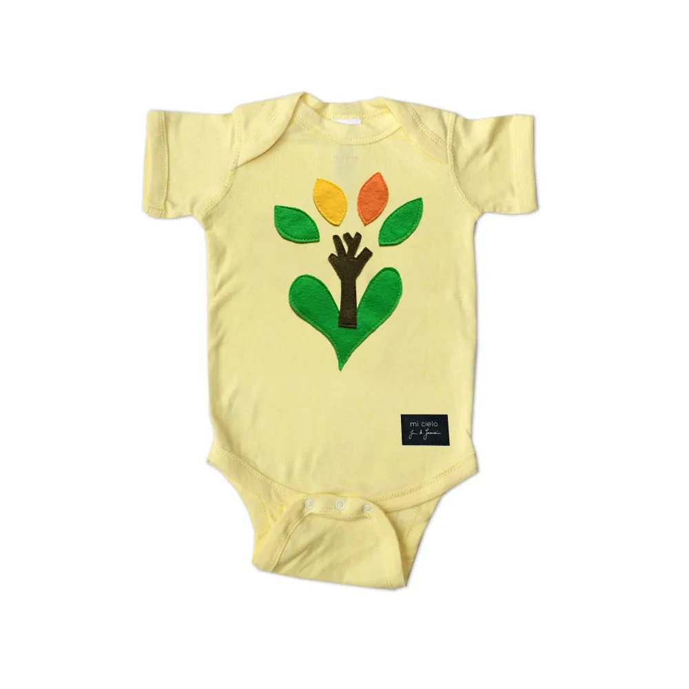 mi cielo x JUAN DE LASCURAIN - The Tree – Yellow Onesie – Boys or Girls