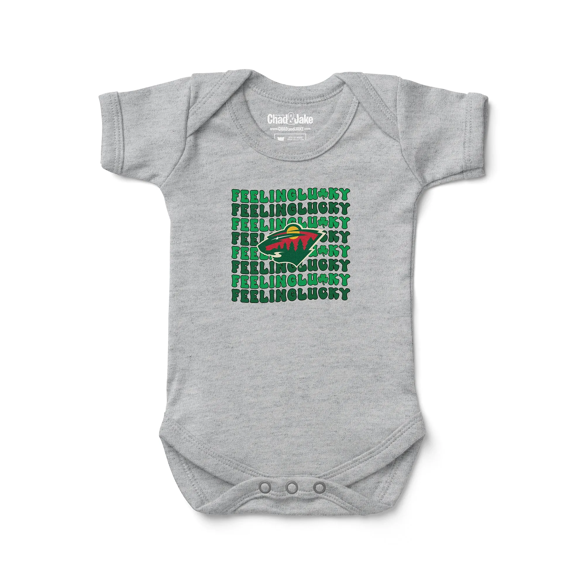 Minnesota Wild St. Patrick's Day Bodysuit