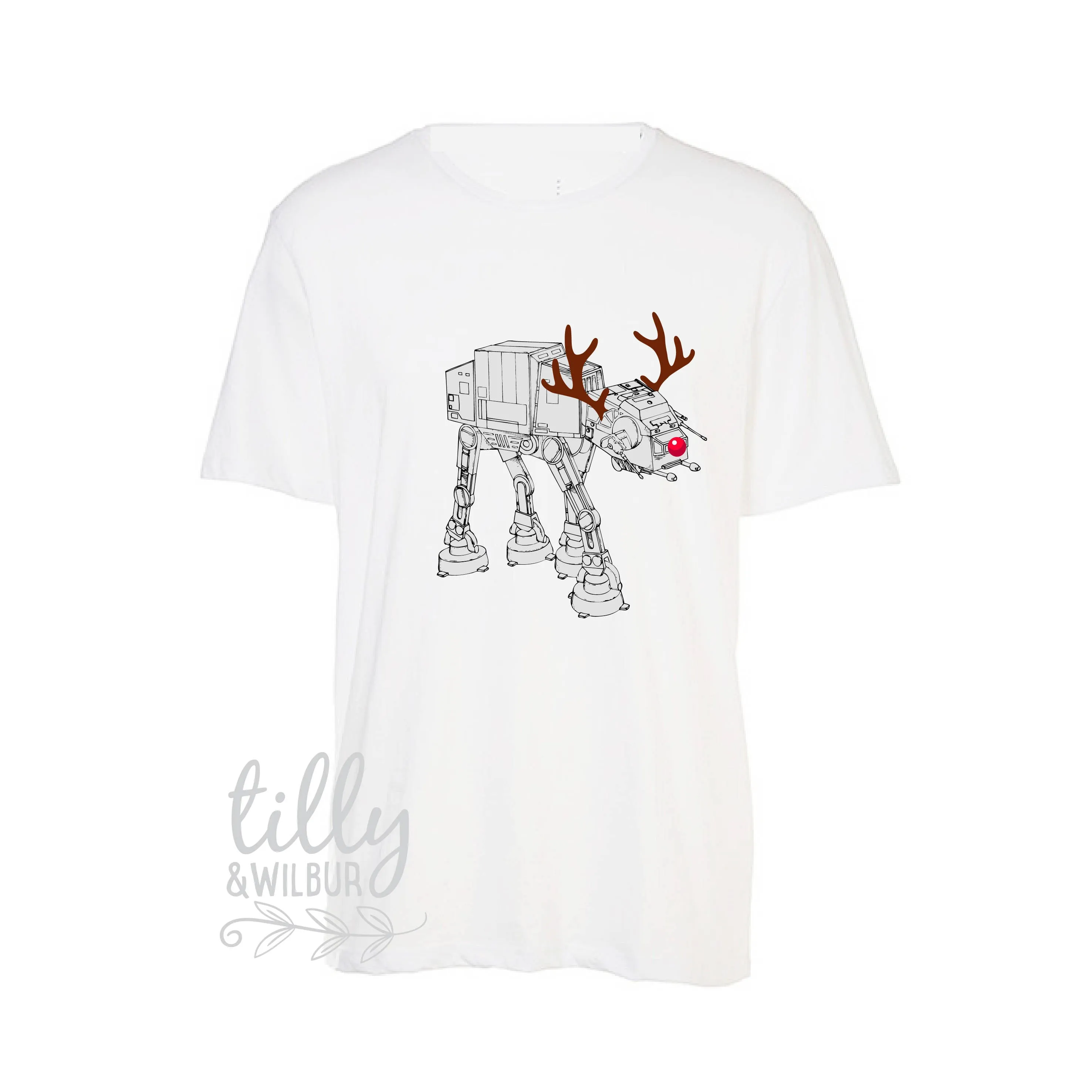 *MORE COLOURS AVAILABLE* Star Wars AT-AT Walker Christmas t-shirt