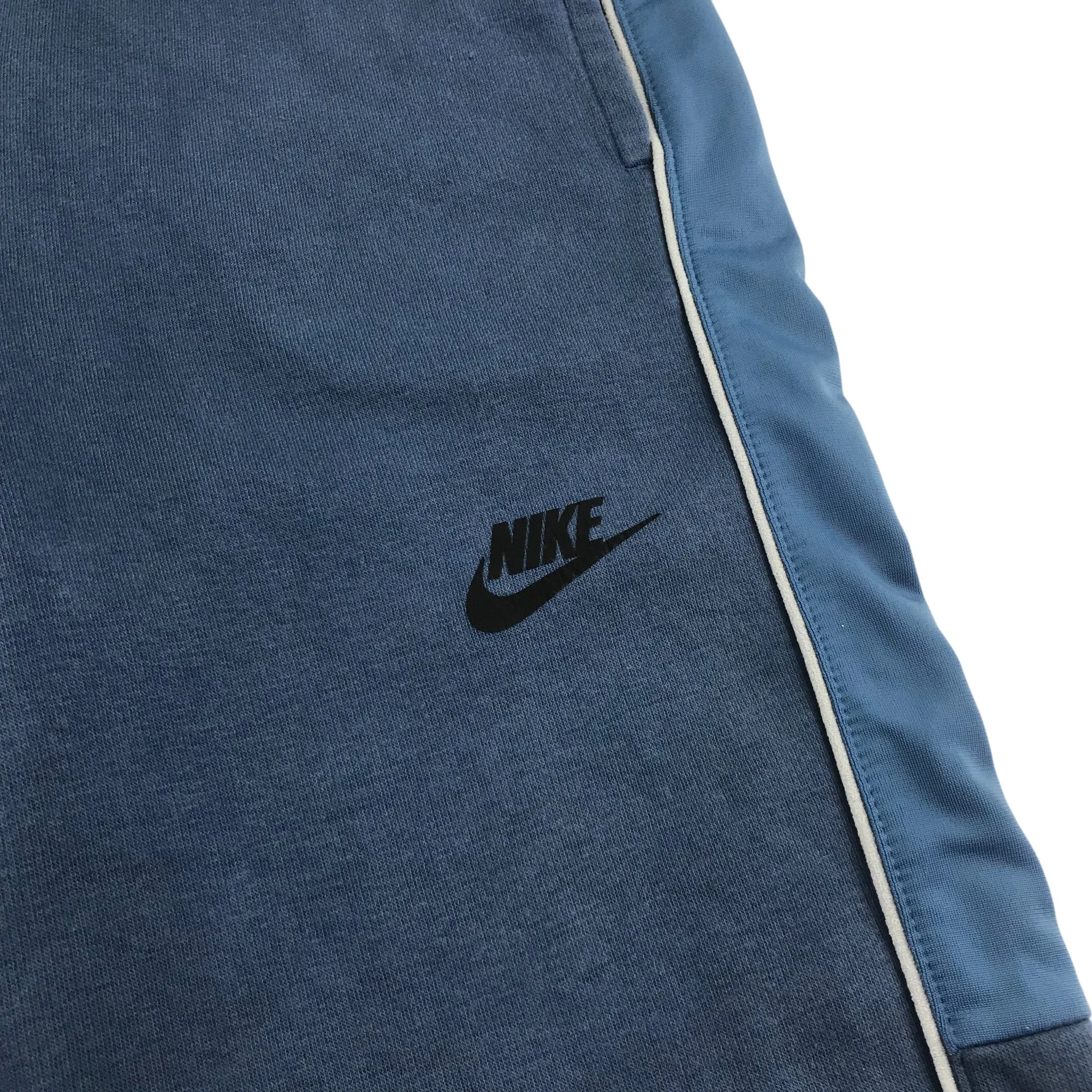 Nike joggers 11-12 years dusty blue cotton blend cuffed ankles