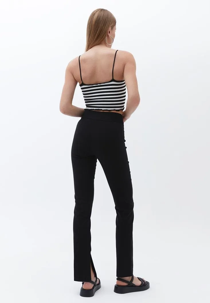 OXXO - High Waist Slim-Fit Pant