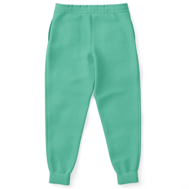 Pastel Cool Green Joggers | Unisex | with PLUS sizes | Bright Pastel Cool Green | C60M0Y45K0