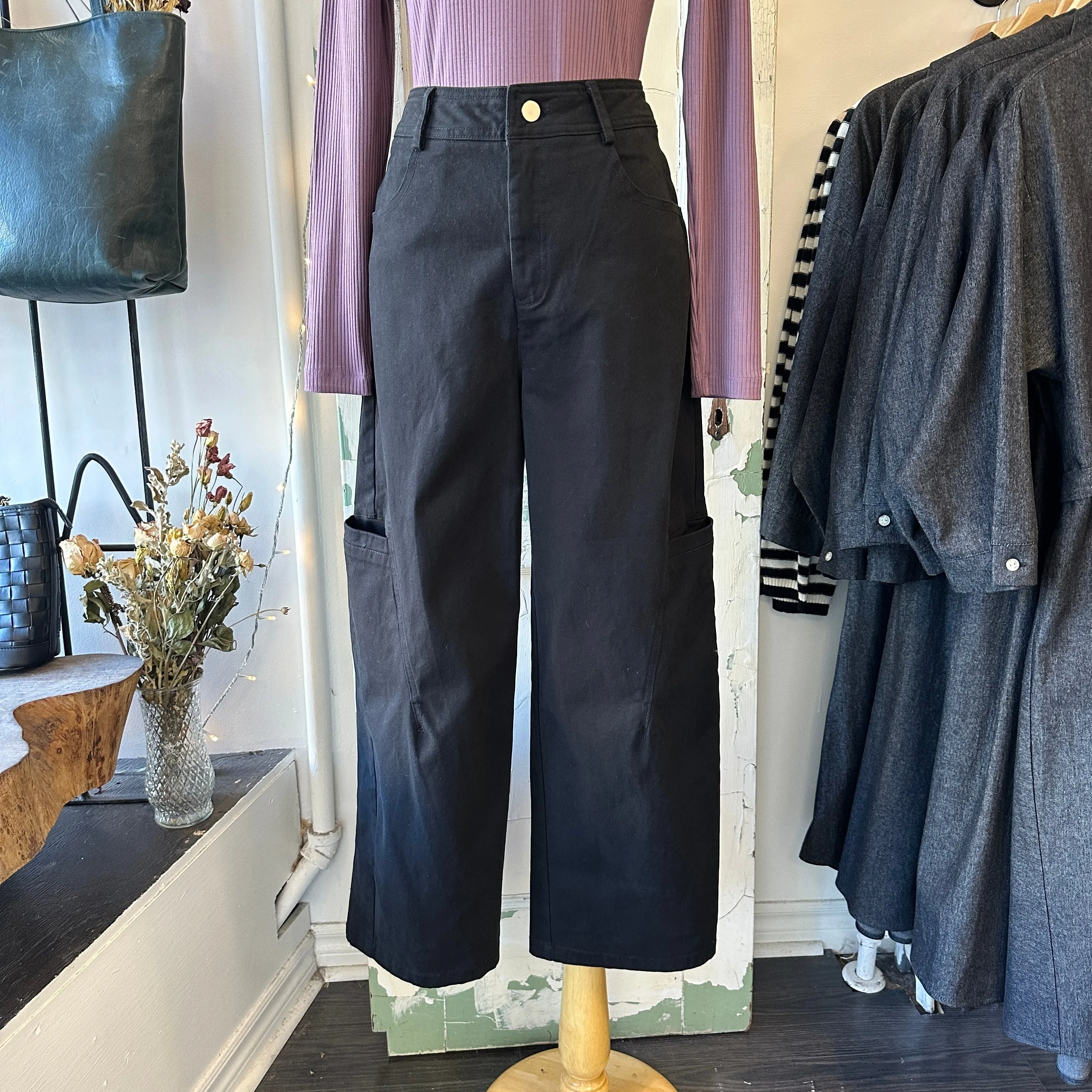 Pink Martini // Rosalie Pants Black