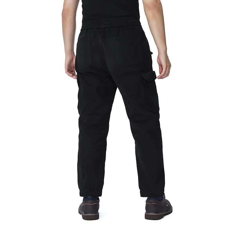 POCKETS FLEECE CARGO PANTS