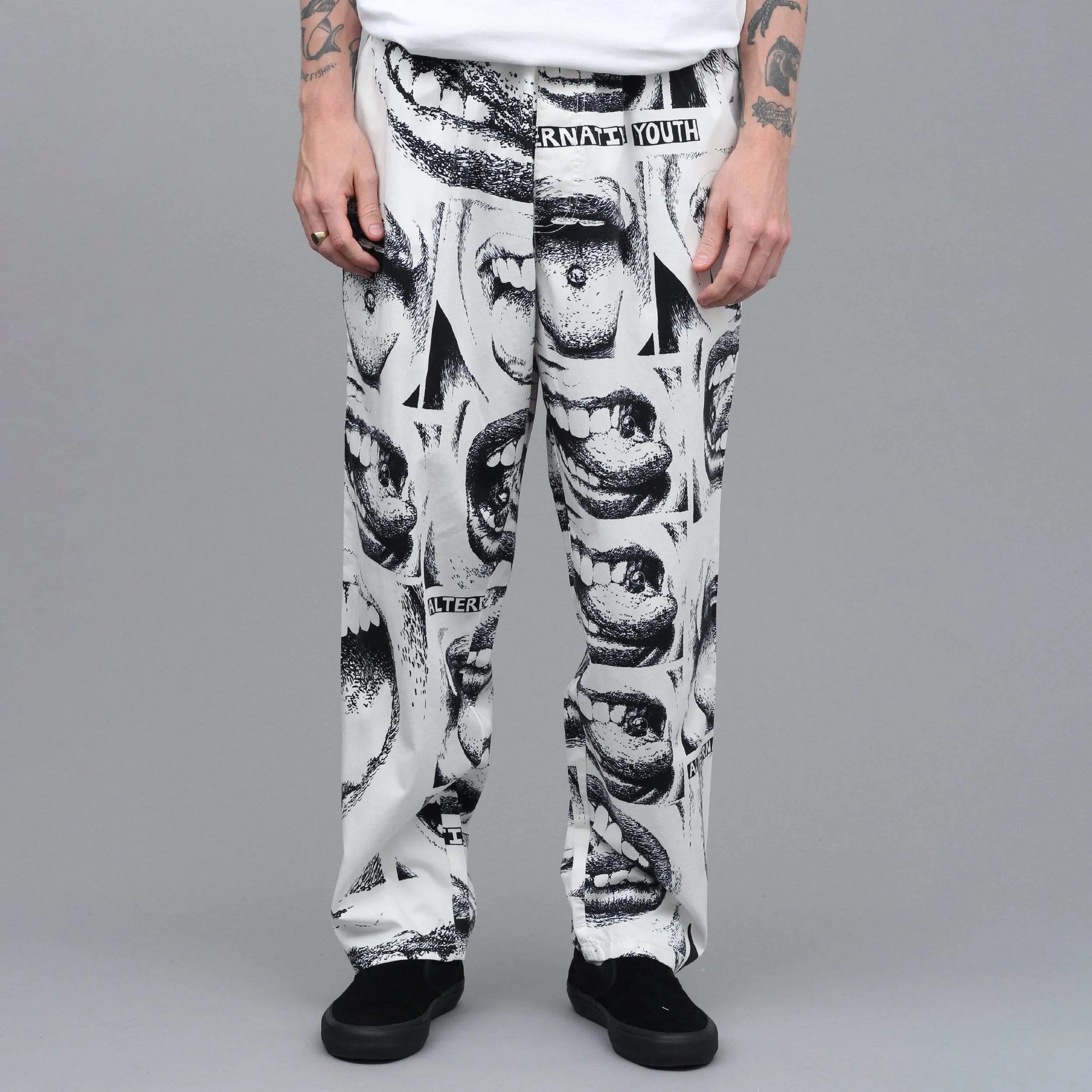 Polar X Iggy Alternative Youth Surf Pants White