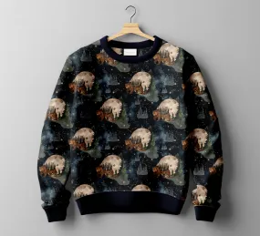 [Pre Sale] Lazy Days Rustic Retreat - Kids Crew Neck Sweatshirt (EST SHIP EARLY JAN)