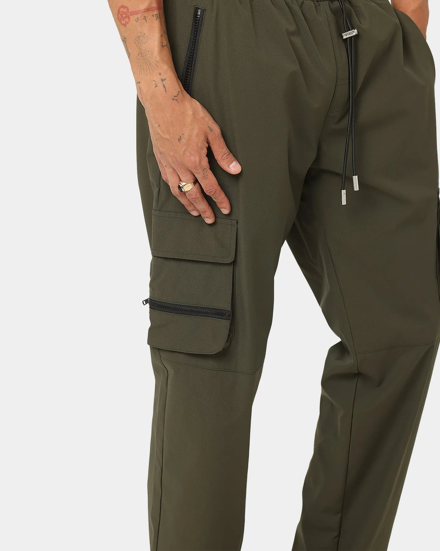 PYRA Nero Cargo Pants Olive