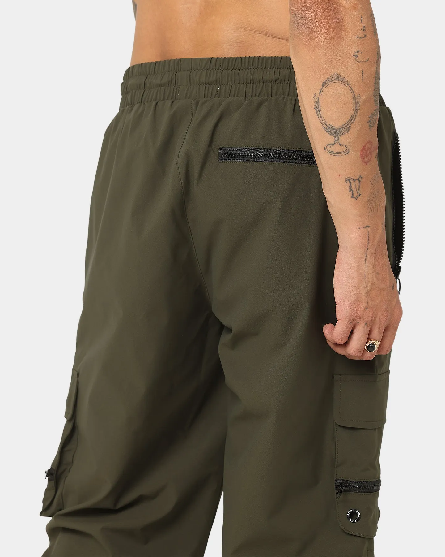 PYRA Nero Cargo Pants Olive