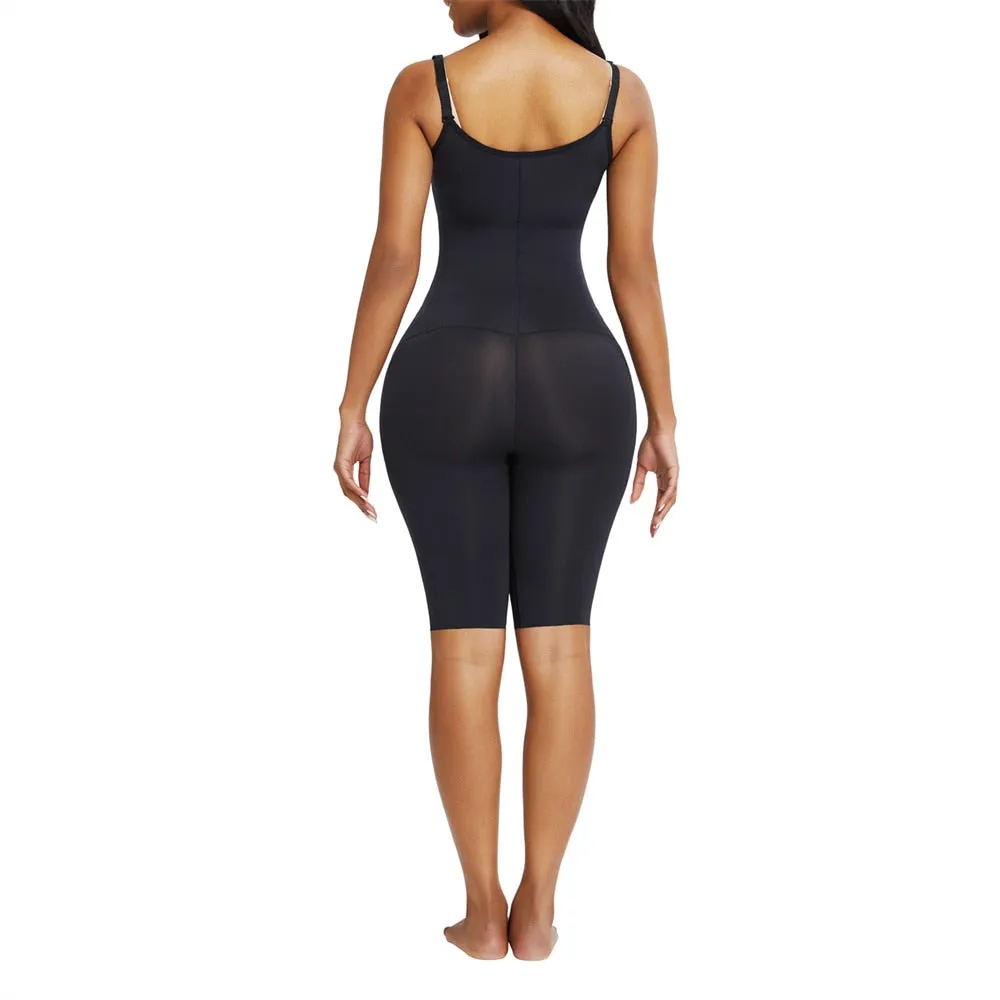 "Waisted" Undetectable Hourglass Open Bust Catsuit Leggings