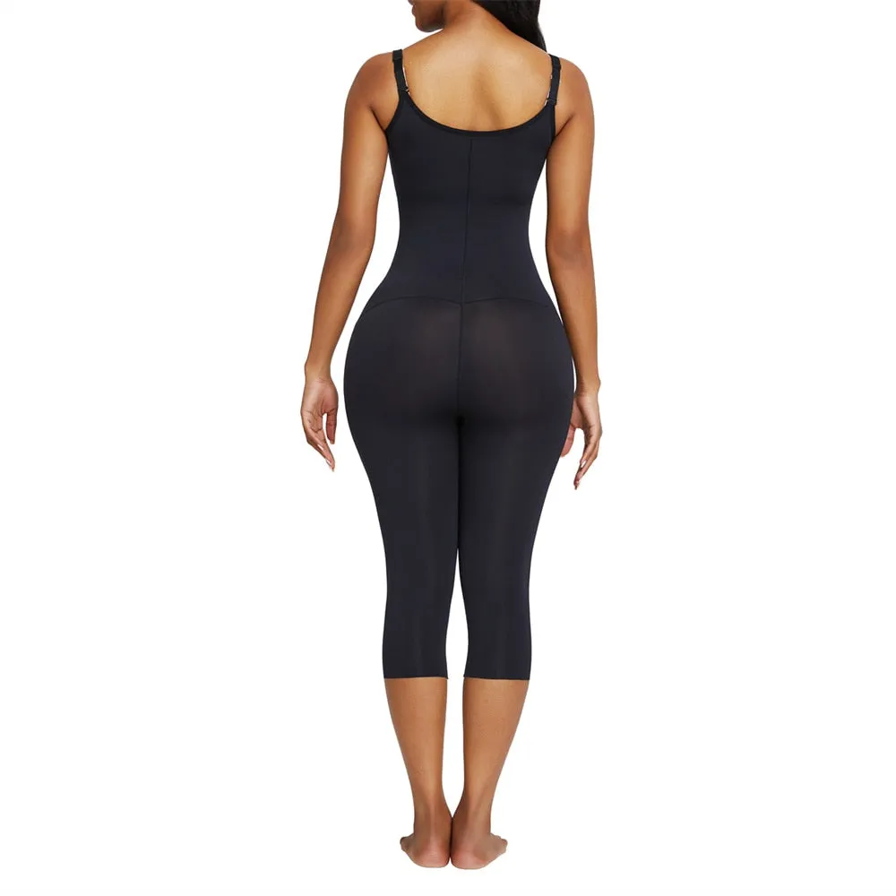 "Waisted" Undetectable Hourglass Open Bust Catsuit Leggings