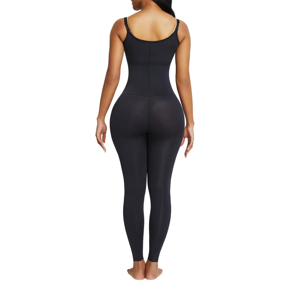 "Waisted" Undetectable Hourglass Open Bust Catsuit Leggings