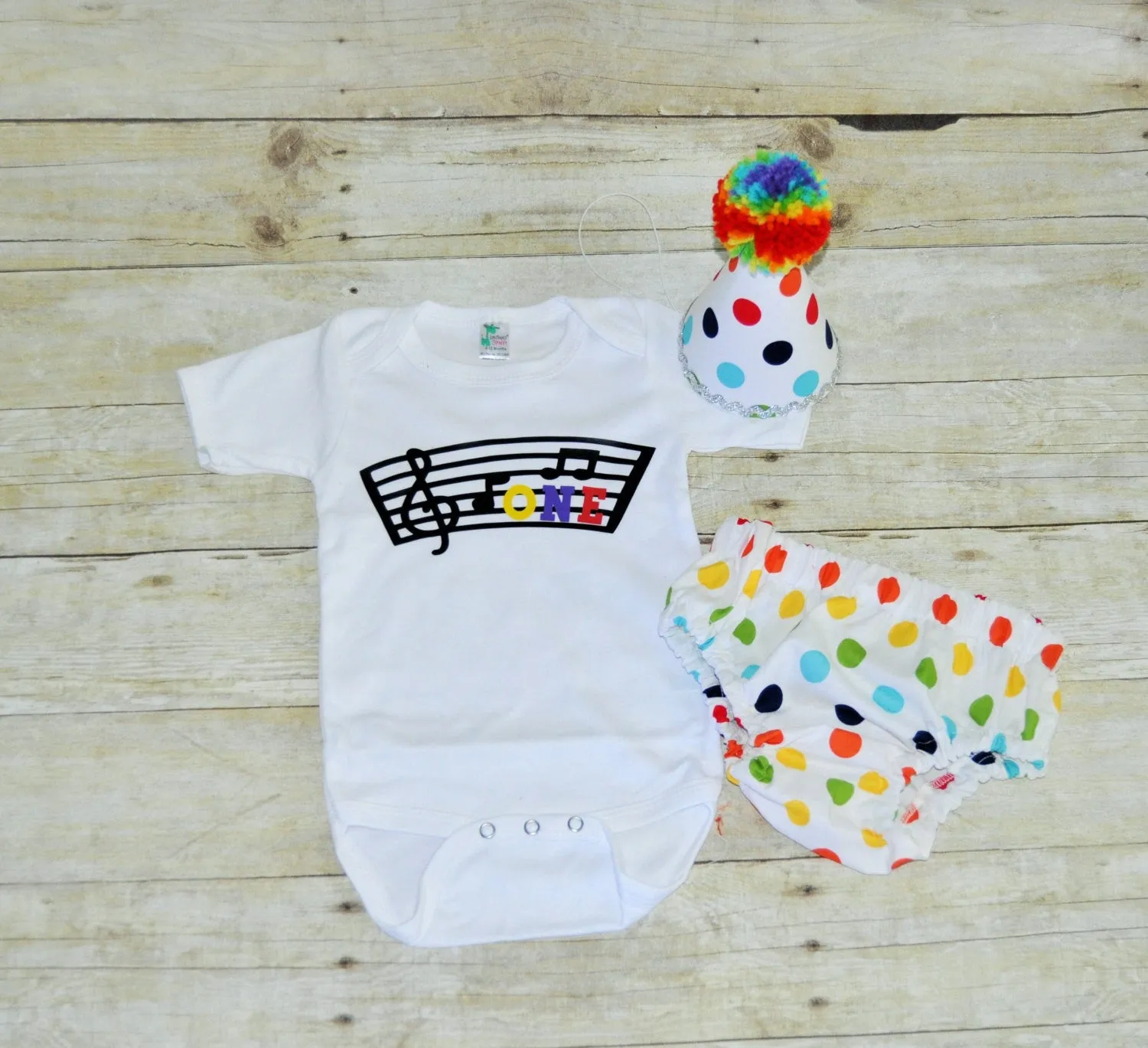 Rainbow dot cake smash, polka dot cake smash, music bodysuit, music cake smash, 1st birthday outfit, 1st birthday, music birthday outfit