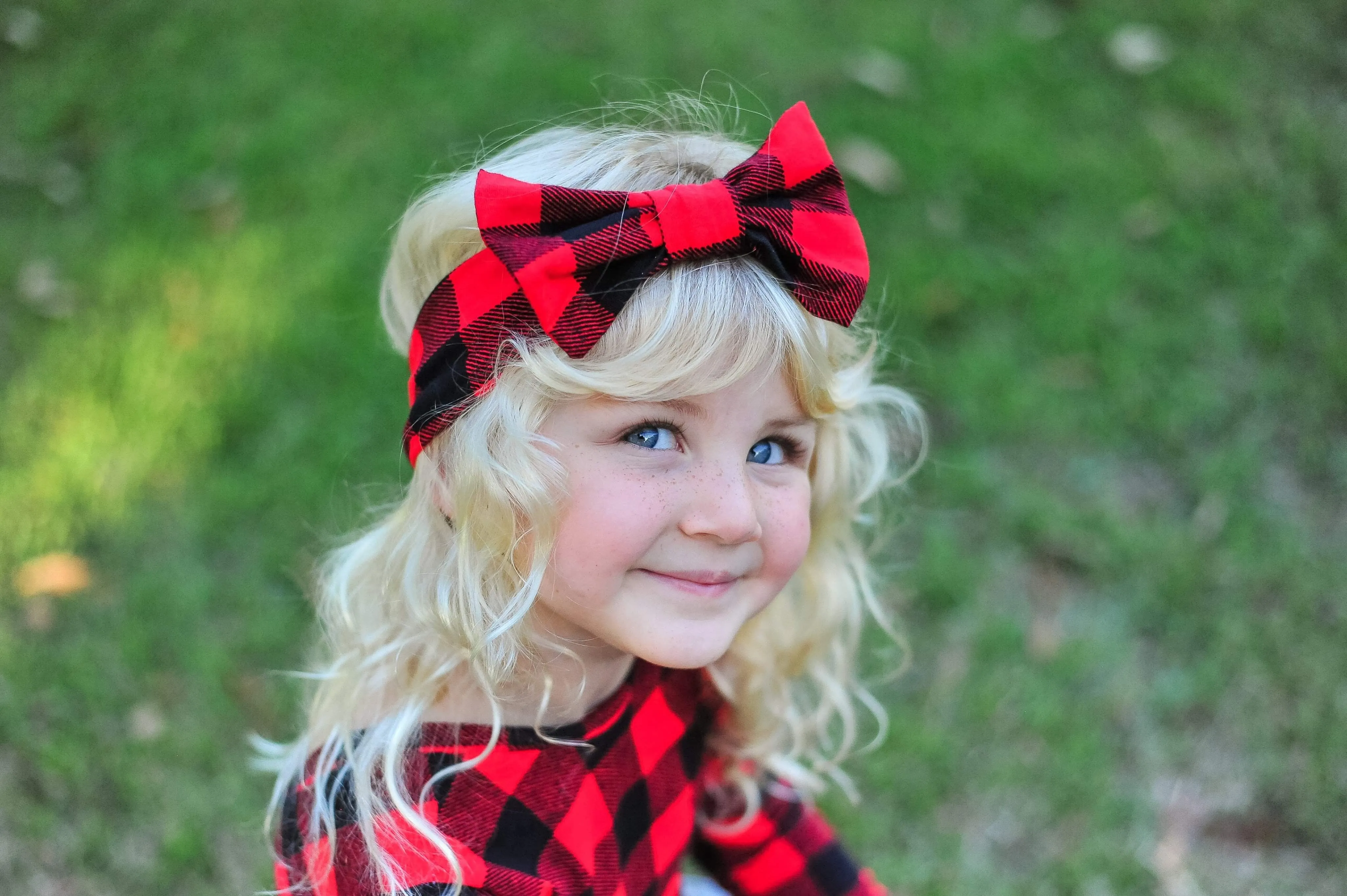 Red Buffalo Plaid Leotard