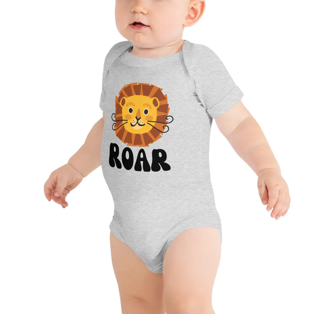 Roar Lion - Baby short sleeve one piece