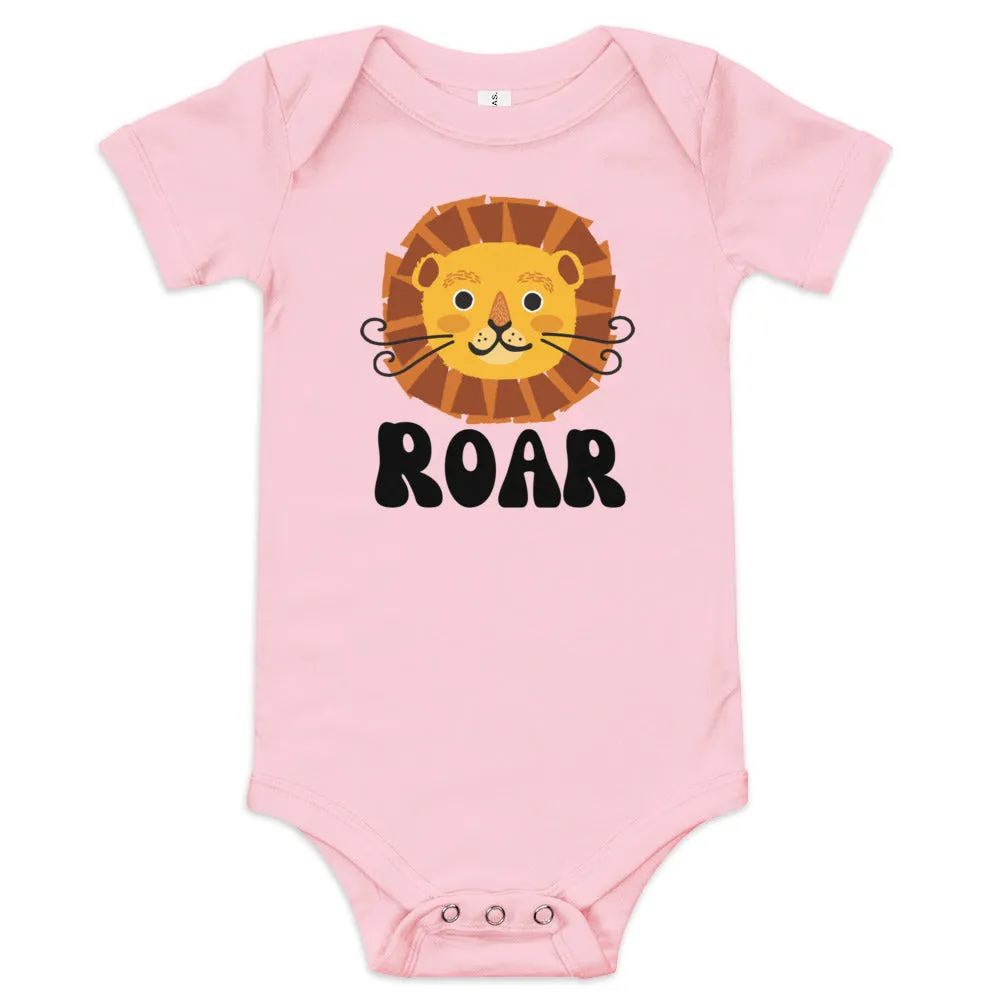 Roar Lion - Baby short sleeve one piece