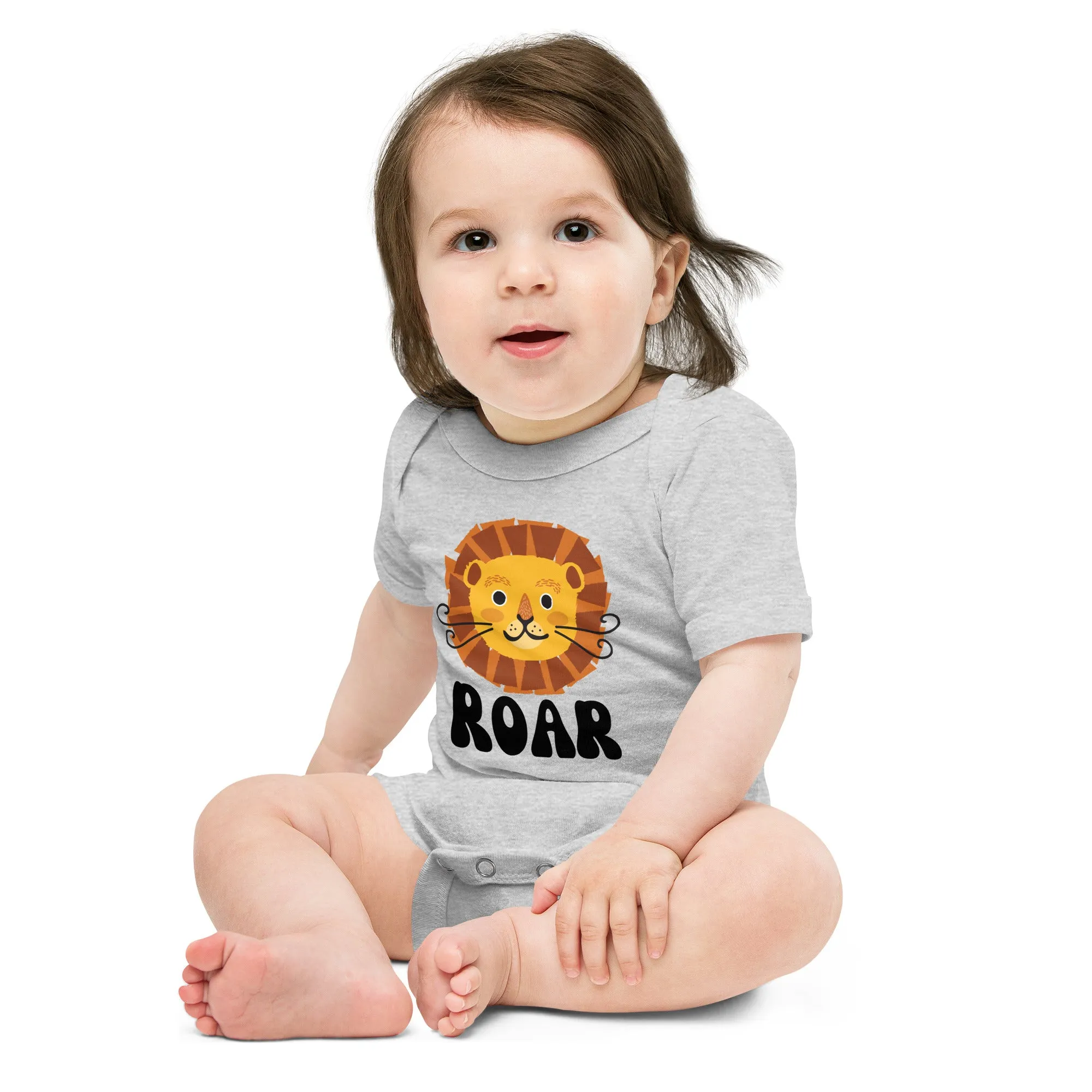 Roar Lion - Baby short sleeve one piece