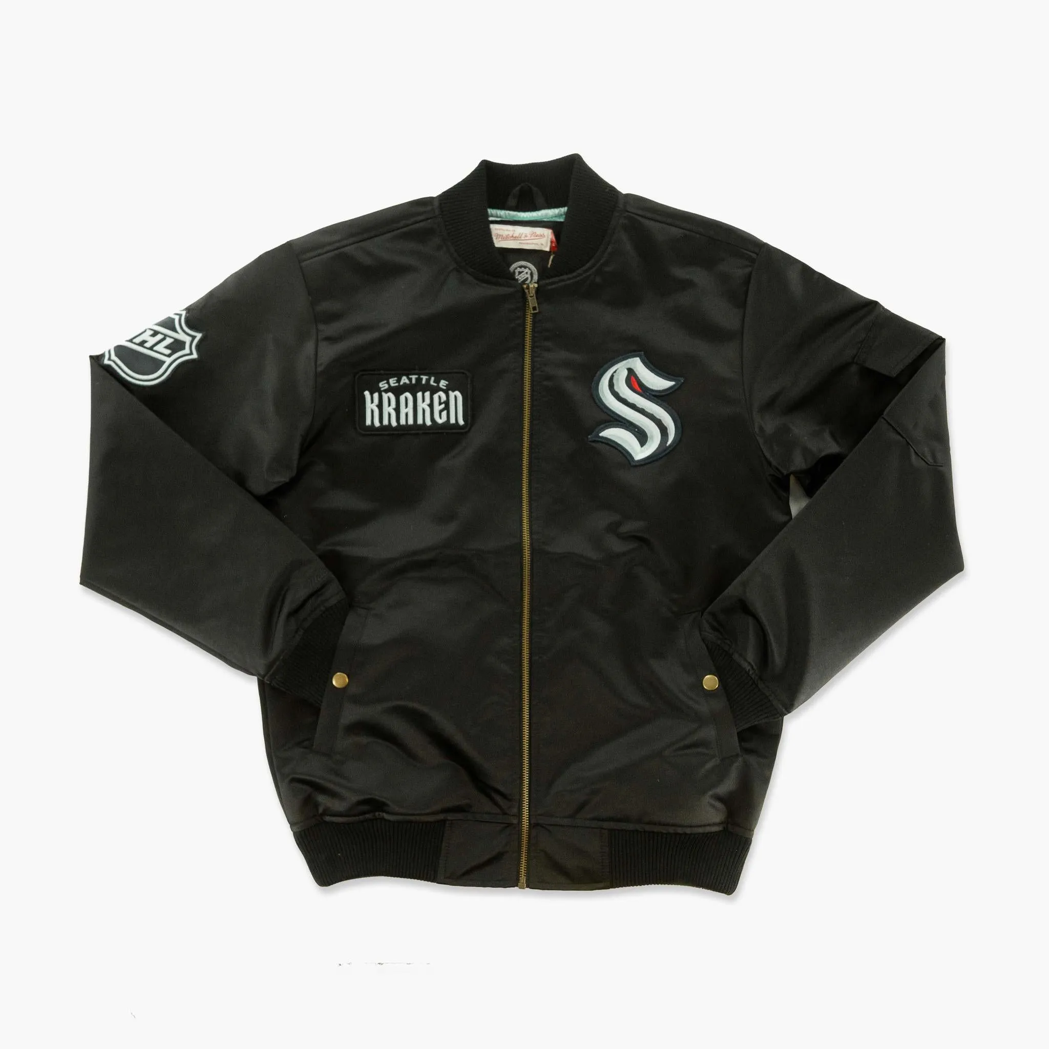 Seattle Kraken Team Leader Bomber Jacket