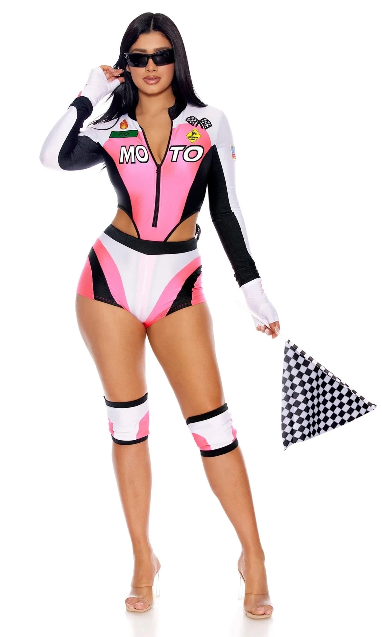 Sexy Dirt Diva Motocross Racer Costume