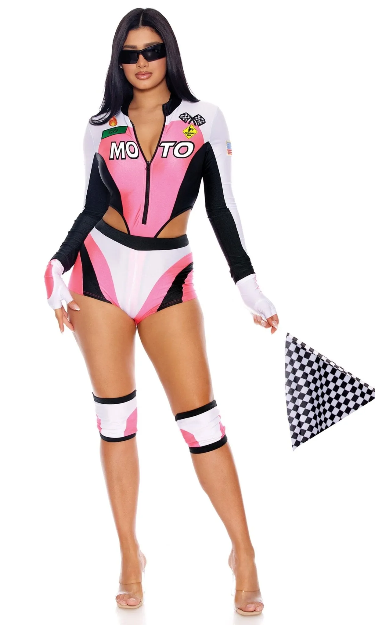 Sexy Dirt Diva Motocross Racer Costume