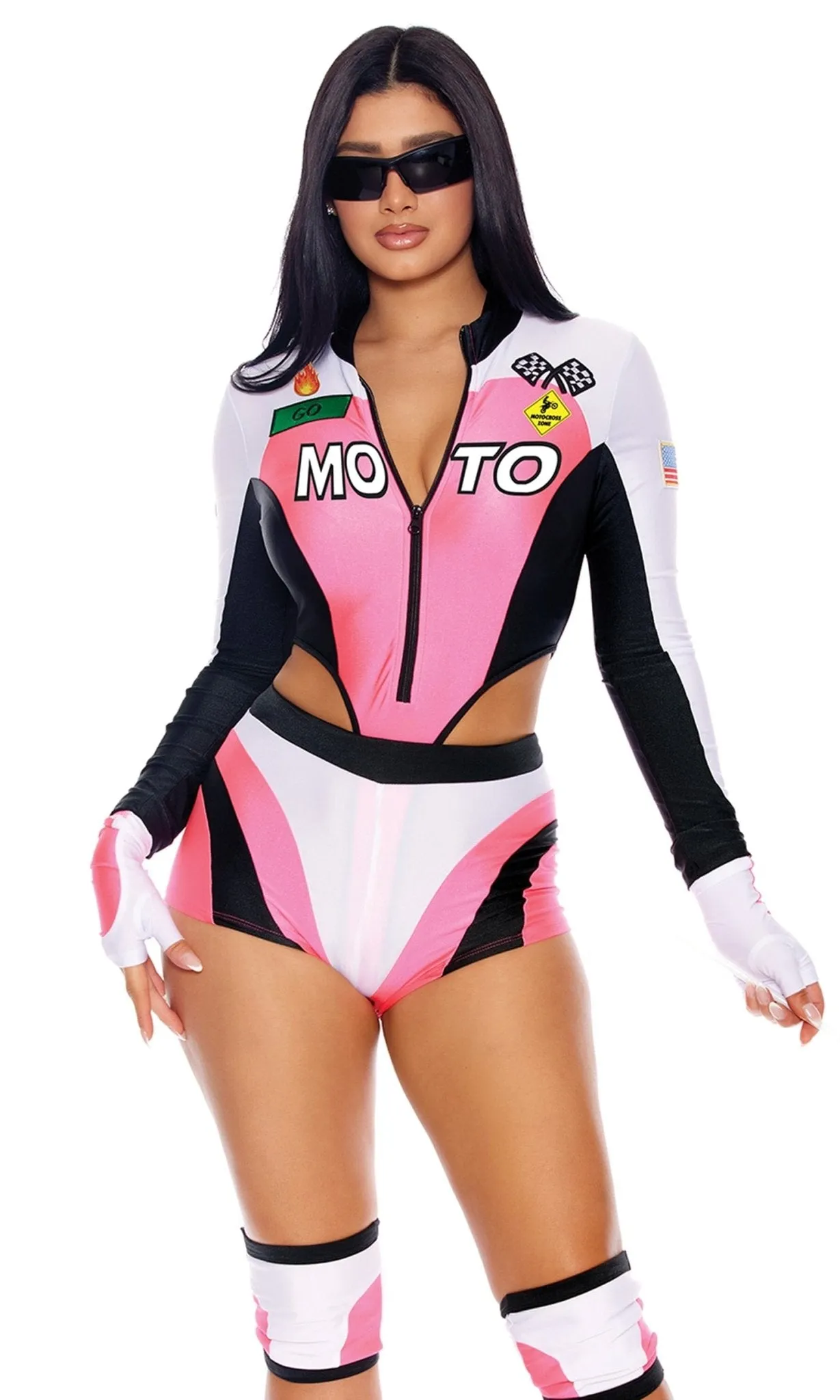 Sexy Dirt Diva Motocross Racer Costume