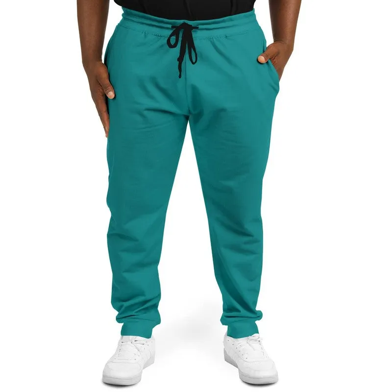 Shaded Blue-Green Joggers | Unisex | with PLUS sizes | C100M0Y38K30