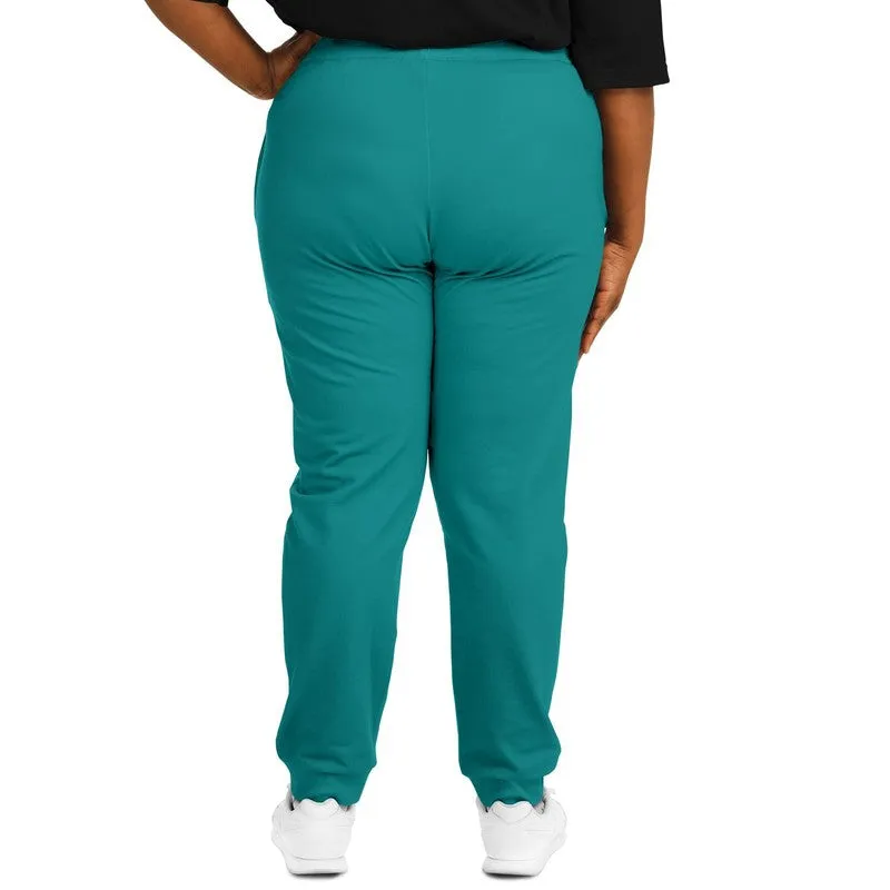 Shaded Blue-Green Joggers | Unisex | with PLUS sizes | C100M0Y38K30