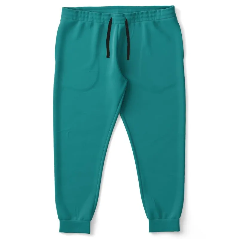 Shaded Blue-Green Joggers | Unisex | with PLUS sizes | C100M0Y38K30