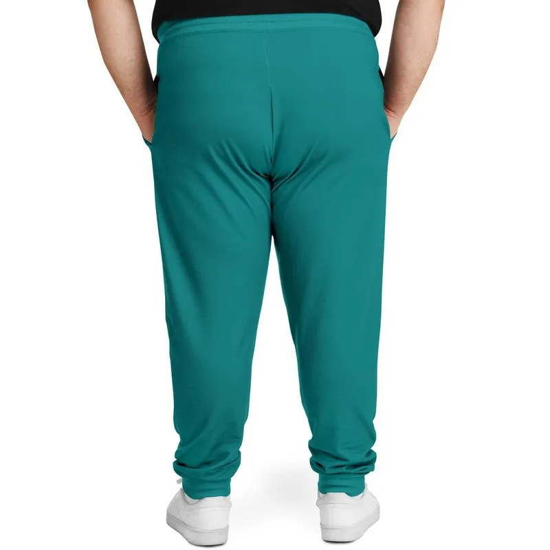 Shaded Blue-Green Joggers | Unisex | with PLUS sizes | C100M0Y38K30