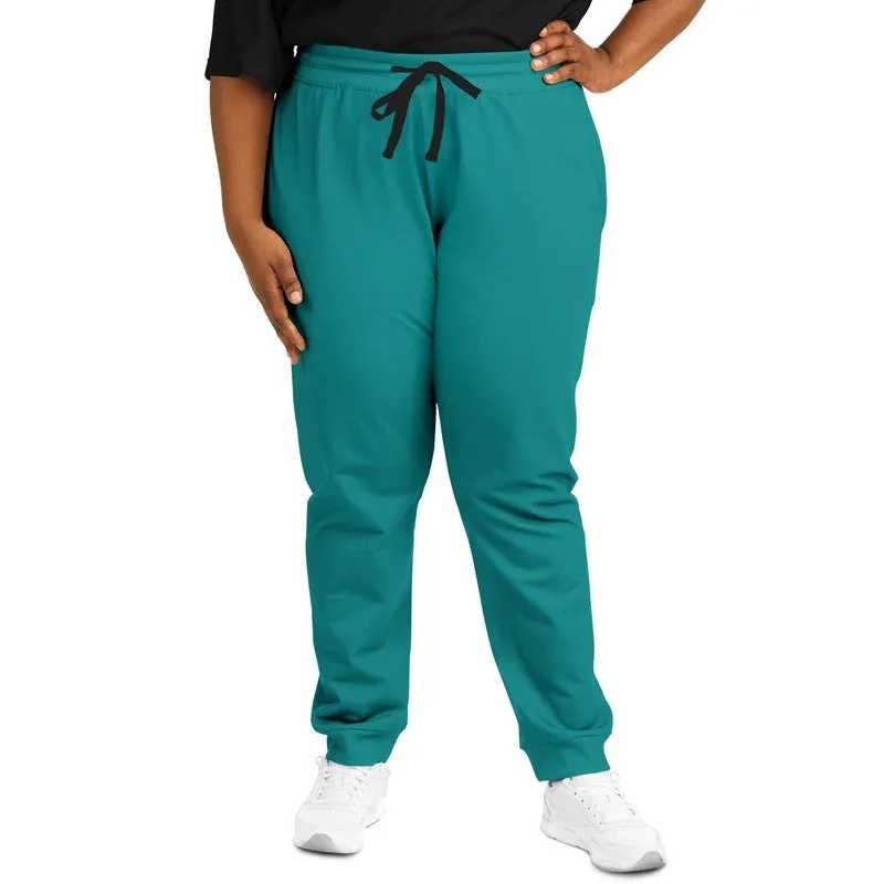 Shaded Blue-Green Joggers | Unisex | with PLUS sizes | C100M0Y38K30