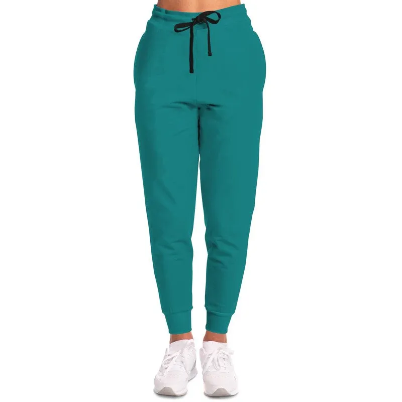 Shaded Blue-Green Joggers | Unisex | with PLUS sizes | C100M0Y38K30