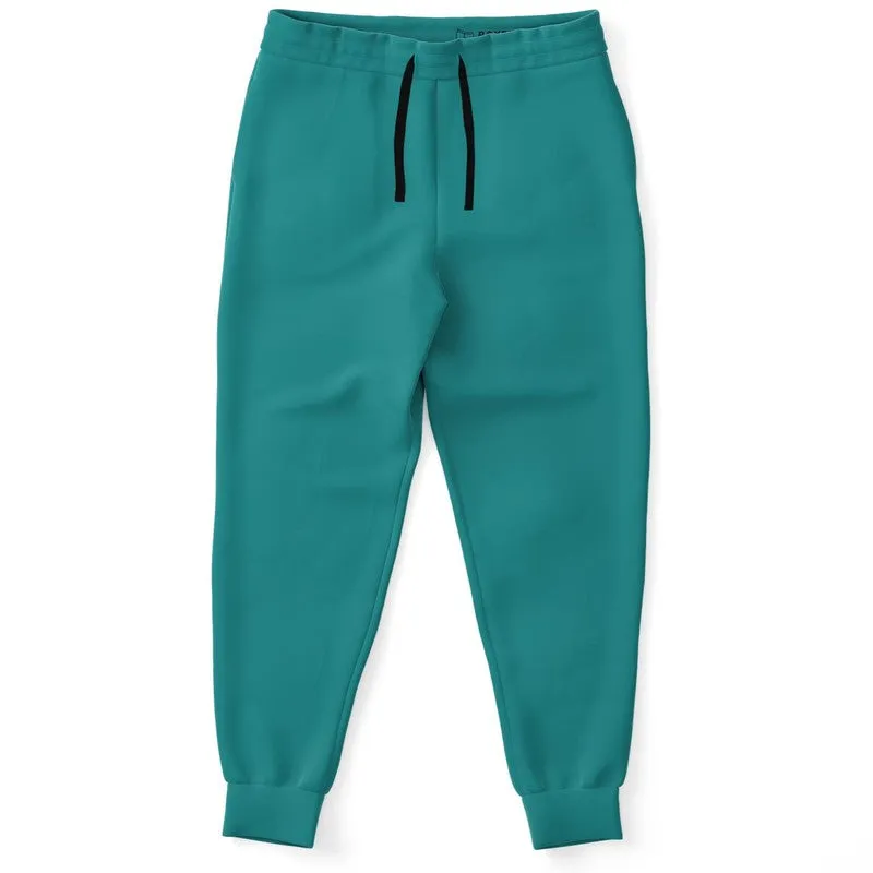 Shaded Blue-Green Joggers | Unisex | with PLUS sizes | C100M0Y38K30