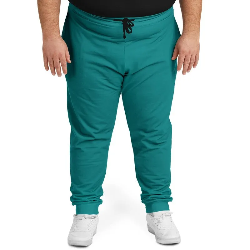 Shaded Blue-Green Joggers | Unisex | with PLUS sizes | C100M0Y38K30