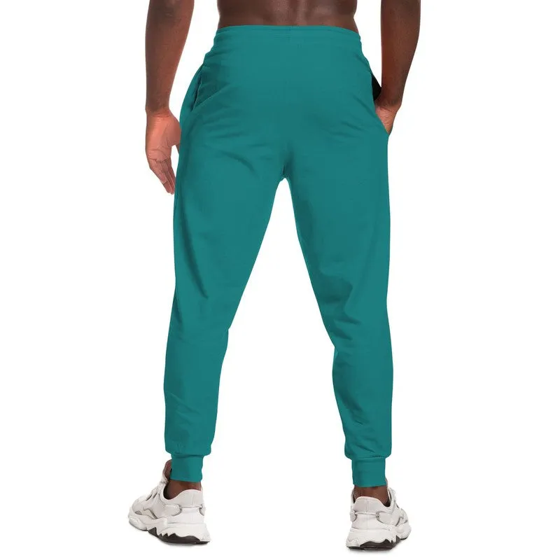 Shaded Blue-Green Joggers | Unisex | with PLUS sizes | C100M0Y38K30